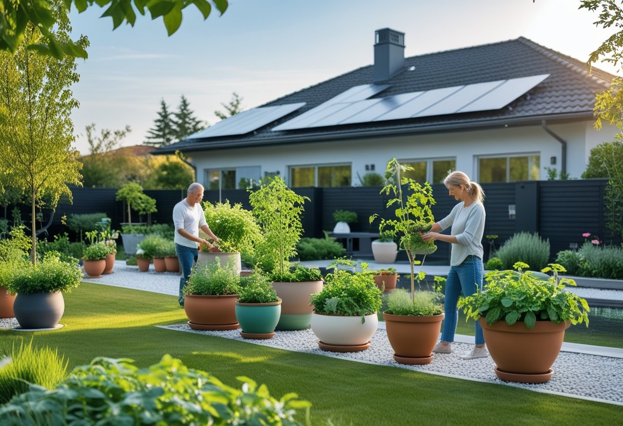 Saadan skaber du et energieffektivt hjem med havekrukker til din have